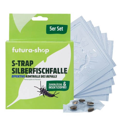 Silberfisch falle - silberfisch,