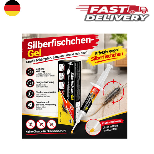 Silberfischchen gel 2er - silberfischchen-gel, (2er-set